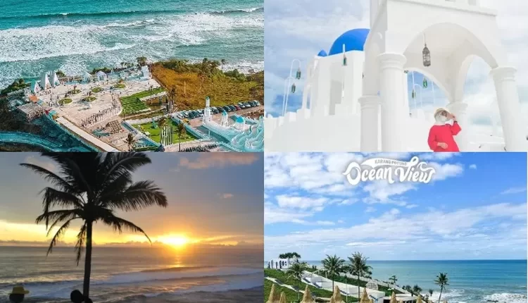 Pantai Karang Potong Ocean View Cianjur yang Memesona