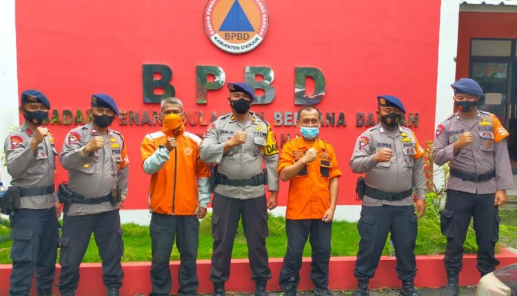 Koordinasi TNI/Polri dan Relawan, Cianjur Siap Hadapi Bencana Alam
