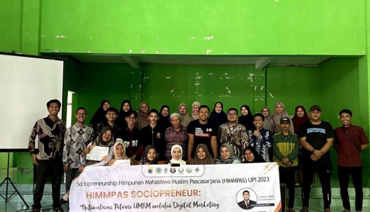 Optimalisasi UMKM Melalui Digital Marketing, HIMMPAS UPI Berdayakan Desa Bojongpicung Cianjur