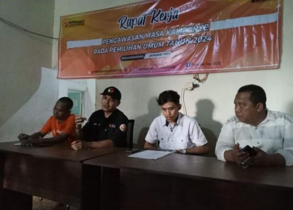 Panwascam Sindangbarang Cianjur Temukan 12 Pelanggaran Kampanye Pemilu 2024