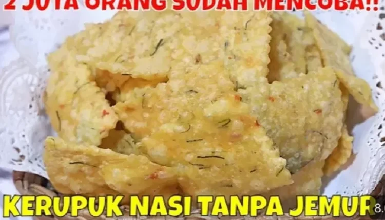 Resep Kerupuk Nasi yang Kreatif dan Mudah
