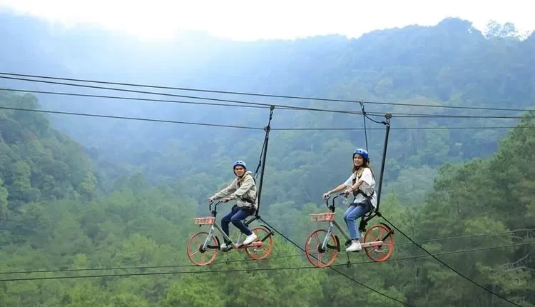 Nikmati Sensasi Adrenalin di Tempat Wisata Puncak Cianjur, Mulai dari Flying Fox hingga Sepeda Gantung yang Memukau